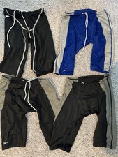 Vintage Speedo Fastskin FS1 & FS2 Tech Suit Jammers Lot of 4 &ndash; Men&rsquo;s &ndash; Size 30