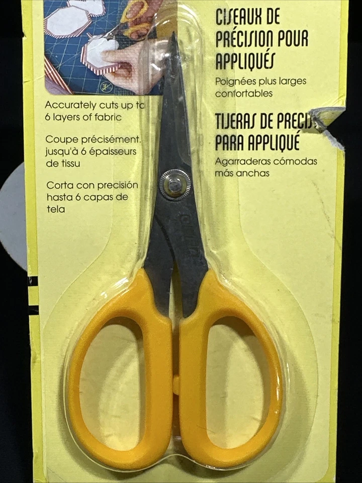 "Tijeras apliques de precisión OLFA 5"" SCS-4 lote de 2 nuevas" Foto 3 de 4