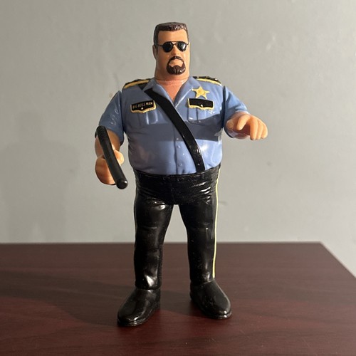 Vintage 1991 Big Boss Man WWF Hasbro Series 3 Wres...