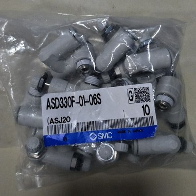 10pcs new SMC Speed Controller Valve ASD330F-01-06S Fast Shipping *lj