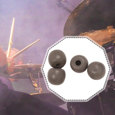 4x Silicone Drumstick Caps Percussion Tips Lightweight Portable Drumstick Head