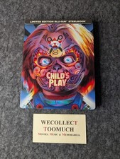 Child's Play 1988 Blu-Ray 2018 20th Century Steelbook Widescreen Chucky : 