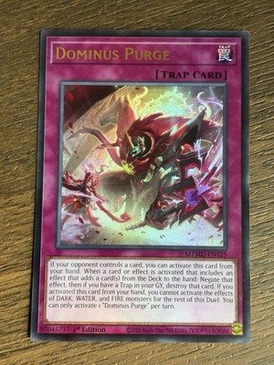 Yu-Gi-Oh! TCG Dominus Purge MZMU-EN125 1st Edition Ultra Rare 