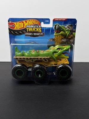 Hot Wheels Monster Trucks Big Rigs Mega-Wrex Green 1:64 Diecast Truck 2024