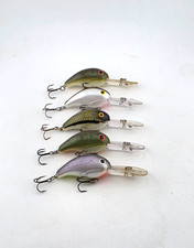 (5) Bandit 300 Series Crankbait Fishing Lures Lot of 5