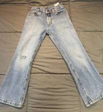 Kids Wrangler Classic Boot Cut Jeans Size 8 Regular