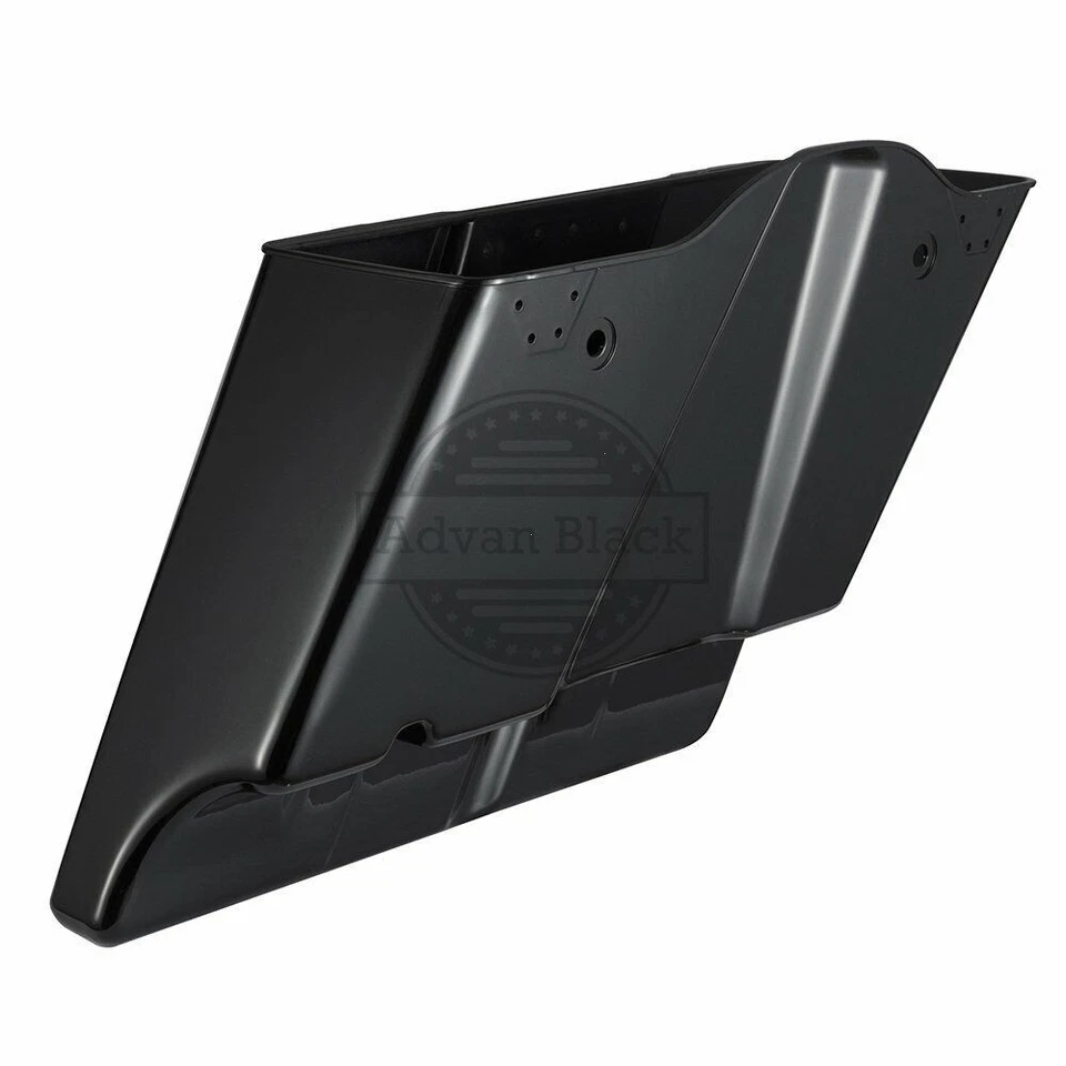 Parte inferior de alforja estirada Midnight Pearl para Harley Street Road Glide 1993-2013 Foto 4 de 4