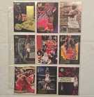 9 Michael Jordan Card Lot 1993-1998 Fleer Metal Ultra Upper Deck UD Choice Ionix