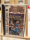 Three Dirty Dwarves Sega Saturn Manual EUC CIB, TESTED
