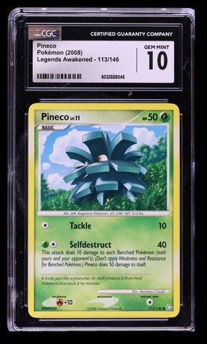 Pineco graded CGC 10 for sale on eBay