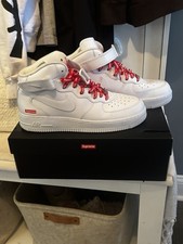 Nike x Supreme Air Force 1 Mid SP Box Logo Tr...