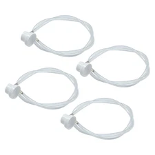 Aerosol Nozzles with 23" Hose & 360° Wand - 4PCS Car Spray Nozzle Set