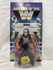Masters of the WWE Universe STING Wave 1 MOTU Mattel Action Figure NEW
