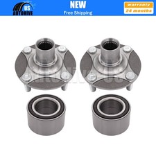 Front Right and Left Wheel Hub & Bearing Set for Mitsubishi Mirage 2014-2024