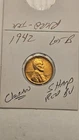 wheat penny 1942 LINCOLN CENT RED BU 1942-P UNC RED LUSTER LOT #B