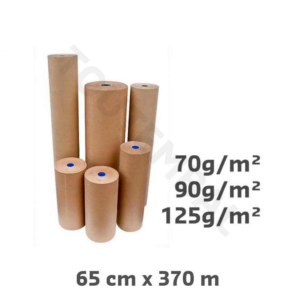 Papier kraft naturel en rouleau 70 g/m², l'excellence du calage écoresponsable