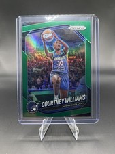 2025 Panini WNBA Prizm COURTNEY WILLIAMS Green Prizm #69 Minnesota Lynx