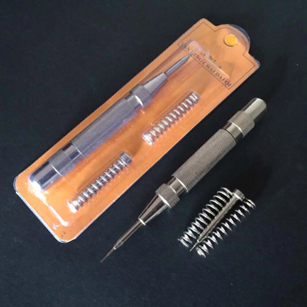 Stainless Steel Spring Pressure Watch Band Tool Punch Bracelet