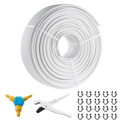 VEVOR 1/2''-656ft PEX-AL-PEX Tubing Oxygen Barrier 200M Pipe for Heating Plumbing