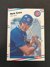 1988 Fleer Update Mark Grace #77 - 50% off 5 or more under $5