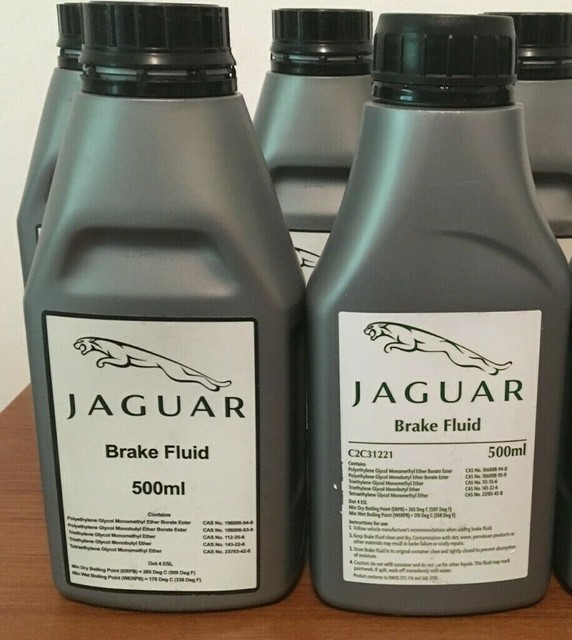 Jaguar Brake Fluid C2C31221 2 bottles NOS eBay