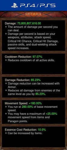 Diablo 3 PS4/PS5 Softcore | Primal Ancient Modded Necromancer Set | Pestilence - Picture 2 of 5