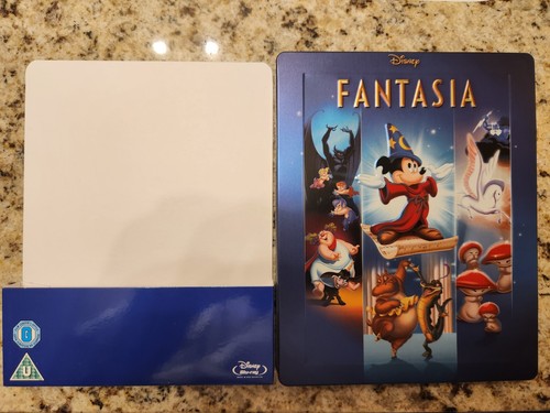 Disney's Fantasia geprägtes STEELBOOK (Blu-ray, UK) SELTENE REGION B gesperrt - Bild 5 von 11