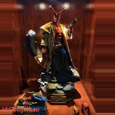 Blitzway Studio Hellboy 1/4 Scale Resin Model Painted Statue H70cm In Stock