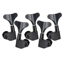 Black 3L2R Guitar Tuning Pegs Machine Heads for 5 String Guitar Bass Parts