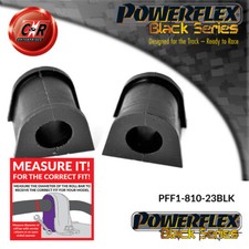 Powerflex Black Vorne Arb Buchsen 23mm für Alfa Romeo Gt (03-10) PFF1-810-23BLK