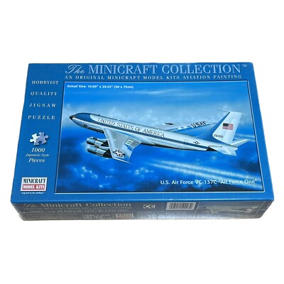 Neu: US Air Force One Puzzle 1000 Teile Model Kits Collection Plane Minicraft