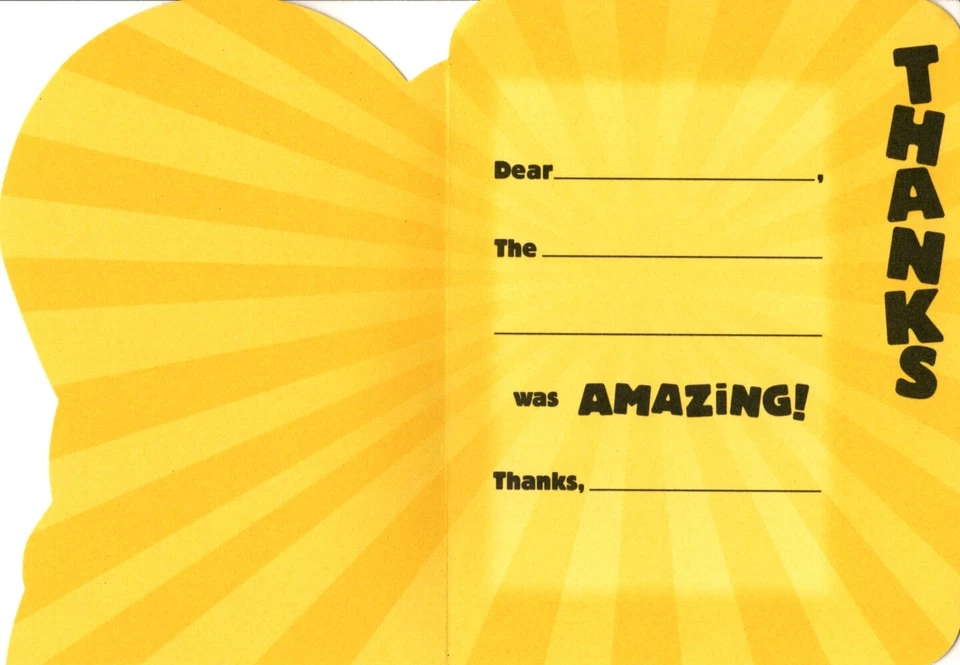 Amazing Spider-man Spiderman nota de agradecimiento tarjetas troqueladas - Juego de 2 Foto 2 de 3