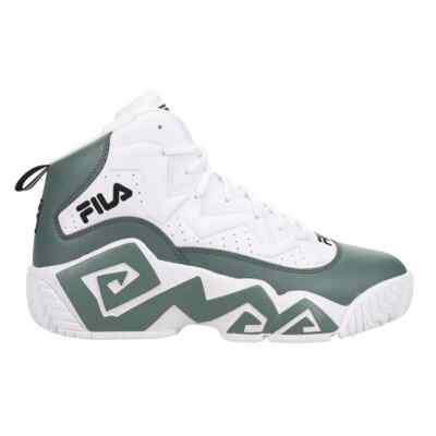 Fila Men's MB 1BM02445-116 Basketball Shoes White/Dark Forest