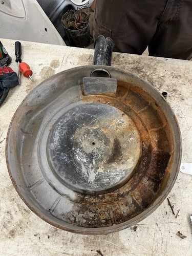 Vintage Mopar Single Snorkel Air Cleaner Plymouth Dodge Chrysler 383 413 440 OEM - Picture 6 of 7