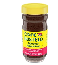 Café Bustelo, Espresso Style Dark Roast Instant Coffee, 7.05 oz NEW