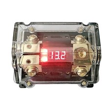 Car Audio Digital Led Display Fuse Holder ANL Include 2 Fuses Distribution Bl...