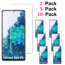 Wholesale Lot For Samsung S20 FE 5G Clear HD Tempered Glass Screen Protector 