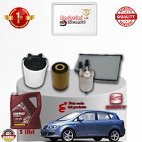 Inspektionskit Filter + ÖL Seat Toledo III 2.0 FSI 110KW 150CV Von 2007-> 2009