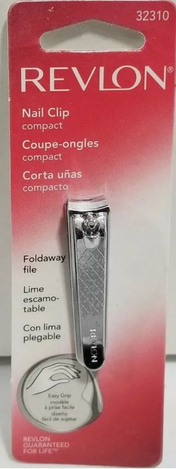 B2G1FREE Revlon Nail Clipper Mirror Tweezer Heavy Duty Toenail Nipper