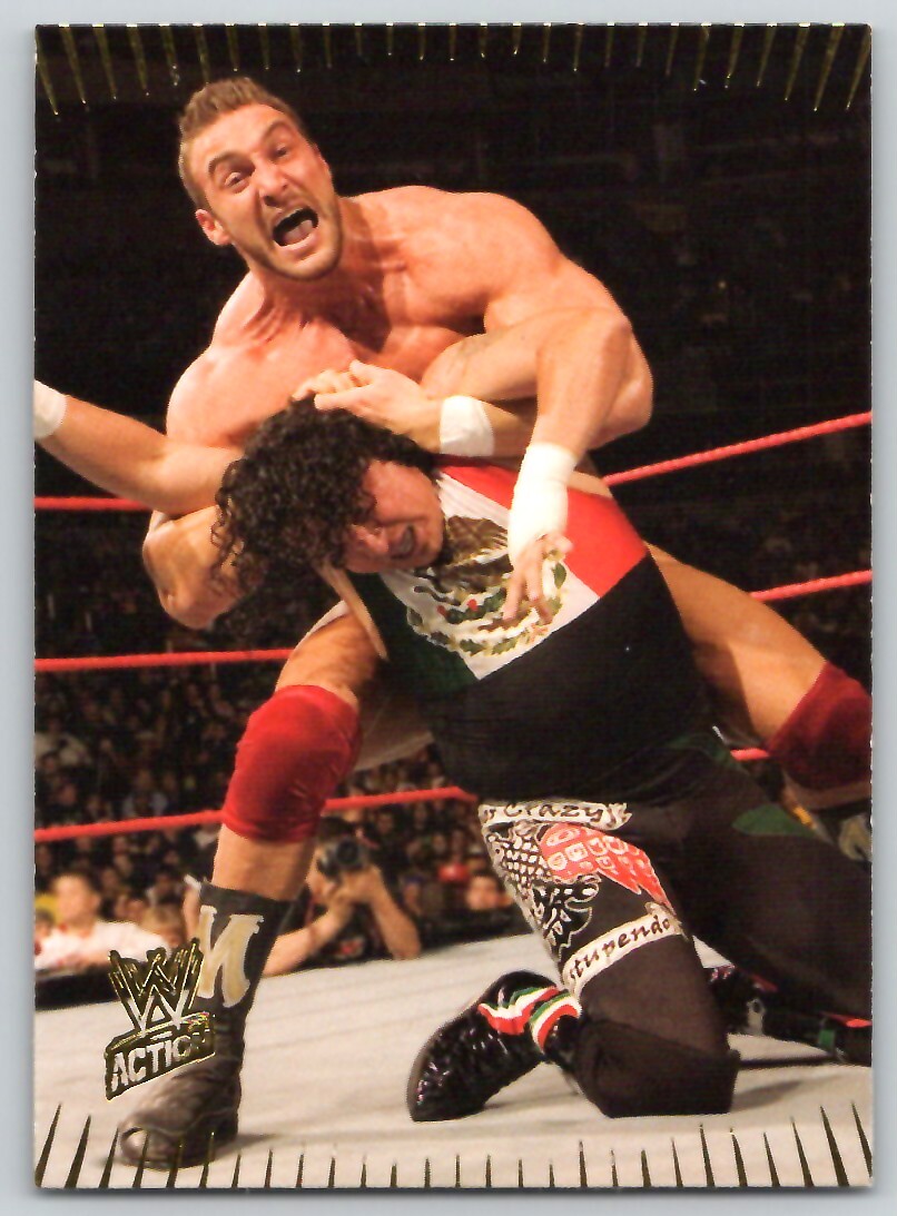 2007 TOPPS WWE ACTION CHRIS MASTERS #4