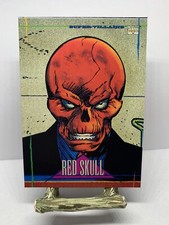 1993 Marvel Sky Box Card - #98 Red Skull  Super-Villains