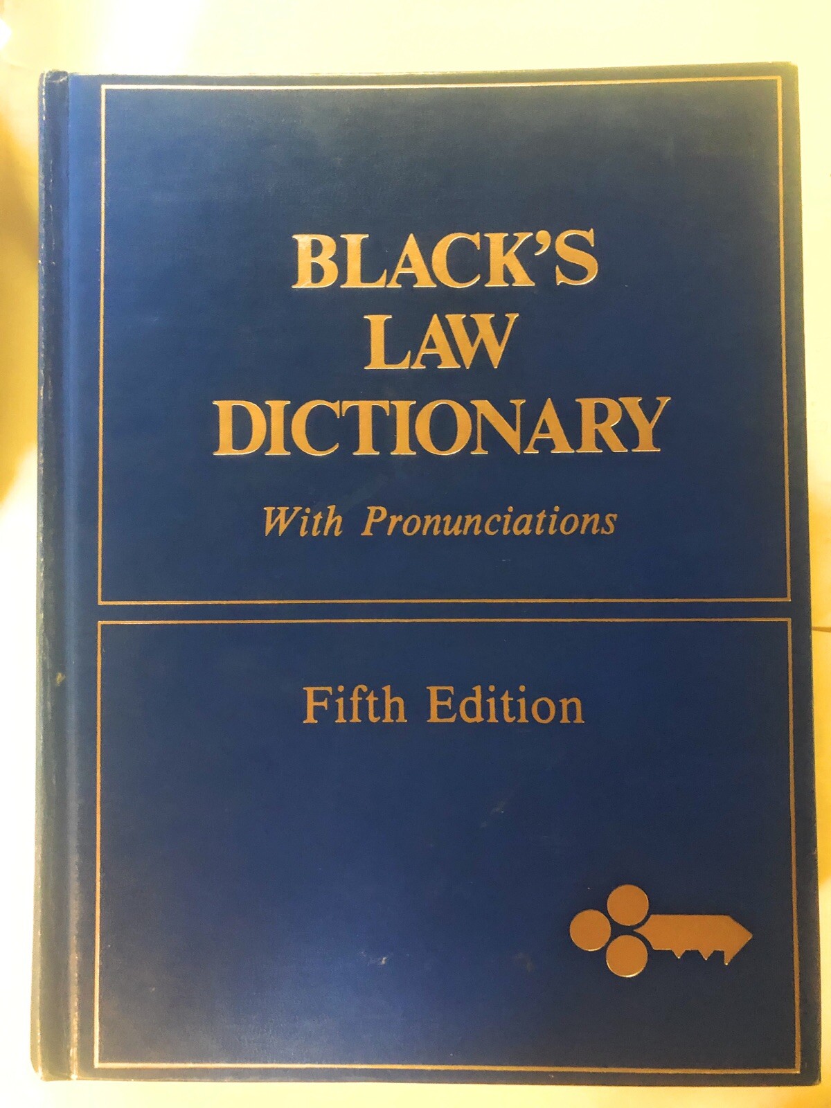 Black s Law Dictionary With Pronunciations 5th Ed GOOD 9780829920413 Black s law dictionary with pronunciations 5th ed good 9780829920413