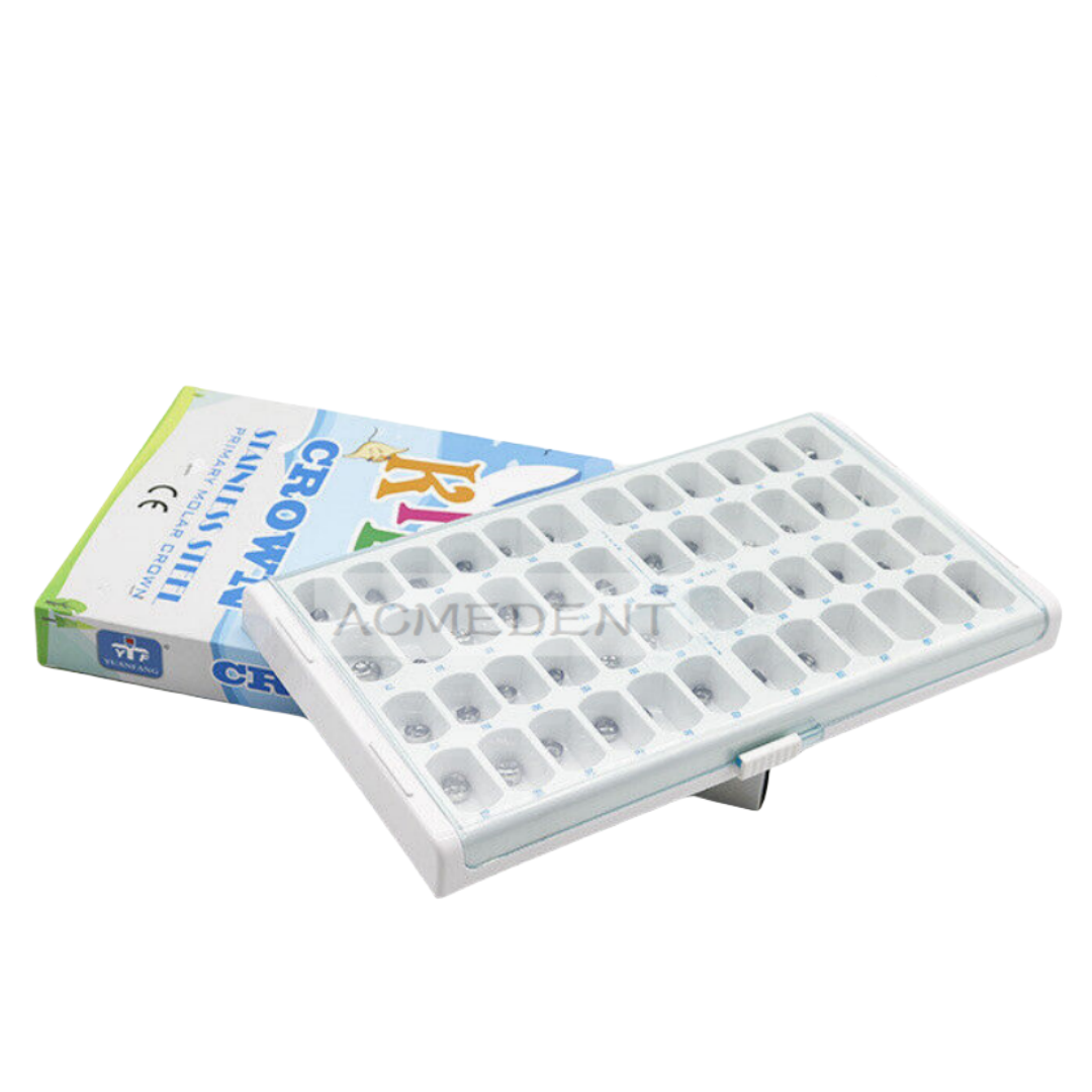 Dental Kids Crown Primary Molar Pediatric Stainless Steel Crown