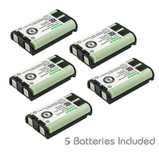 Kastar 5-Pack Battery For Panasonic HHR-P104 HH-RP104A/1B Cordless Phone Type 29