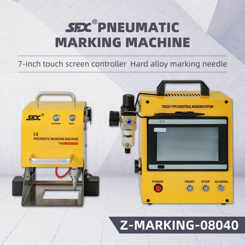 Portable Dot Peen Marker Deep Pneumatic Metal Marking Machine VIN Code 150*80mm - Picture 4 of 12