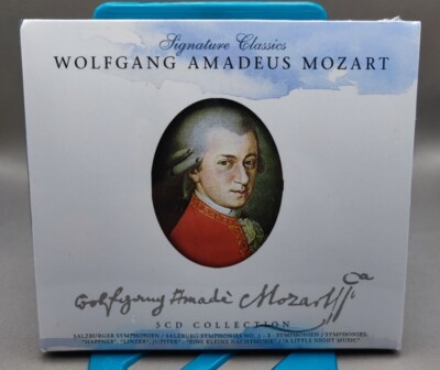 Wolfgang Amadeus Mozart-Symphonien | 5-CD-Box | Klassik | Klassische Musik | NEU