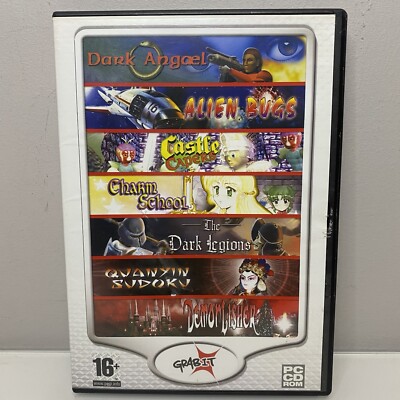 Fantasy Multidisc PC Spiele - Grab It - Klassiker PC CD ROM Spiele 5 Spiele eine Disc