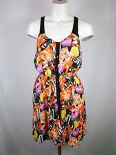 Silence + Noise Urban Outfitters Womens Dress Casual Summer Beach Floral XS