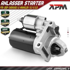 Motorino avviamento starter 1.4 KW 9 denti per Jeep Cherokee XJ Wrangler SJ YJ 2.5 88-94