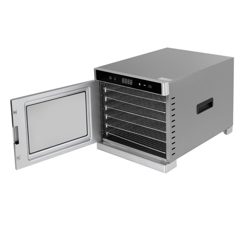 Commercial Food Dehydrator 6-Tray Stainless Steel Fruit Meat Jerky Dryer US - Picture 5 of 14